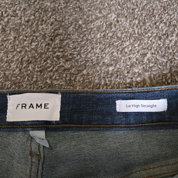 Frame Le High Straight Denim Jeans - Picture 2 of 4